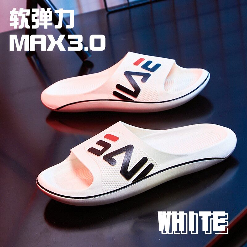 Tide Card High Street Sports Slippers for men and women Summer outwear Fashion Soft Bottom Anti-slip indoor couple lined with sandals