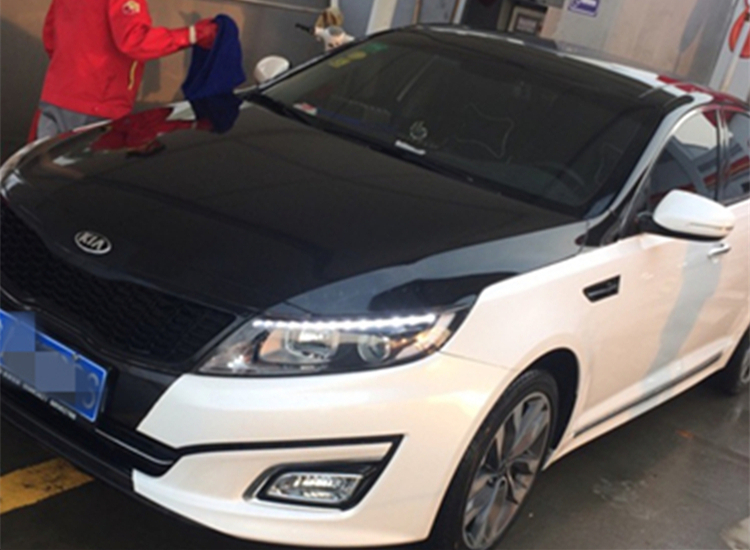 Car Change Color Film Bright Black Skylight Membrane Roof Membrane Sedan Suv Car Sticker Brightening White Hood Cling Film Full Car Film