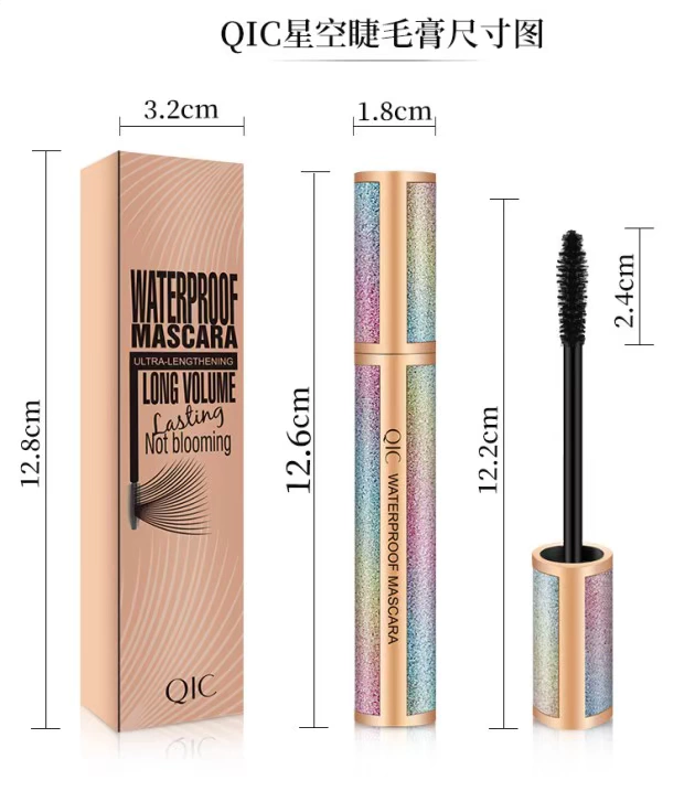 Mascara tinh tú Shakes tông màu đỏ phần mạng dày và không thấm nước lâu, không thấm mồ hôi, nhanh khô, không nở mascara - Kem Mascara / Revitalash