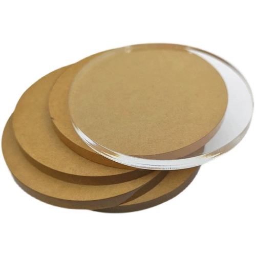 Глина, кукла, круглая прозрачная фигурка, акриловая прокладка