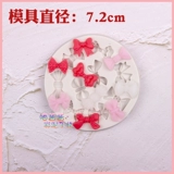 Сверхлегкая глина, фондан с бантиком, галстук-бабочка, галстук, форма