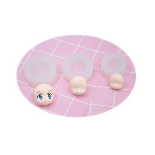 Сверхлегкая силиконовая глина, универсальное пластиковое лицо, пропорциональная маленькая форма