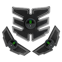 Intelligent abdominal device abdominal muscle patch three-piece set lazy muscle training fitness equipment home sports muscle stimulator