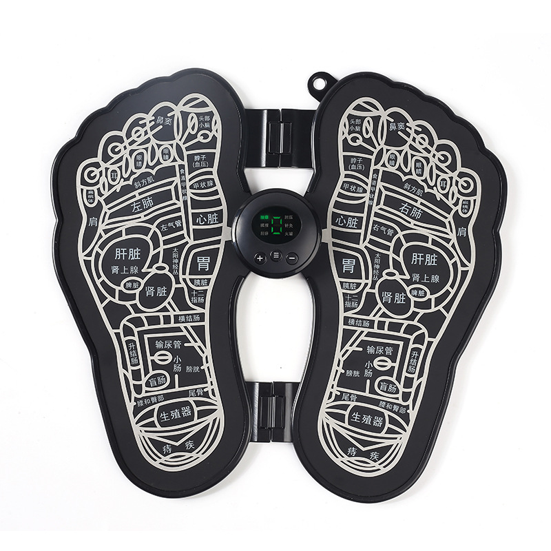 Foot sole massager EMS pulse home acupoint foot massage foot therapy physiotherapy machine bioelectric massage pad