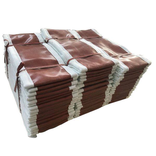 Desulfurized non-metallic compensator skin High temperature anti-corrosion silicone cloth fluorine rubber cloth expansion joint skin ring belt