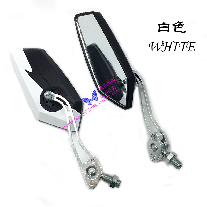 Phụ kiện xe máy, xe đạp điện và gương chiếu hậu hợp kim nhôm đa ​​năng khác - Xe máy lại gương kính chiếu hậu h2c