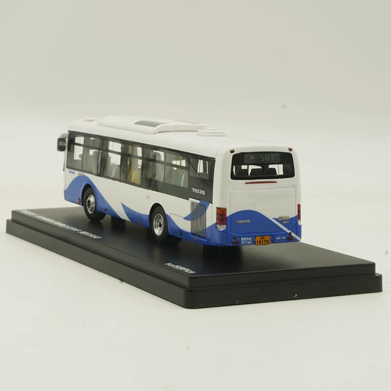 Автобус, модель автомобиля, масштаб 1:76, volvo, 6100v, Шанхай