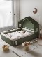 Menglu Children's Guardrail Bed, Spliced Tent Bed, Simple Bedroom Lazy Sofa, Living Room Human Dog Bed, Fence Bed