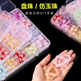 Детский браслет из бусин, четки бодхи, бусины, браслет из бисера ручной работы