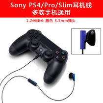 PS4 Slim PRO handle headset original LIVE voice chat disassembly headset 3 5cm socket clear