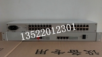 Rack-Type 24-way telephone optical transceiver 24-way PCM voice-to-fiber can be added Network