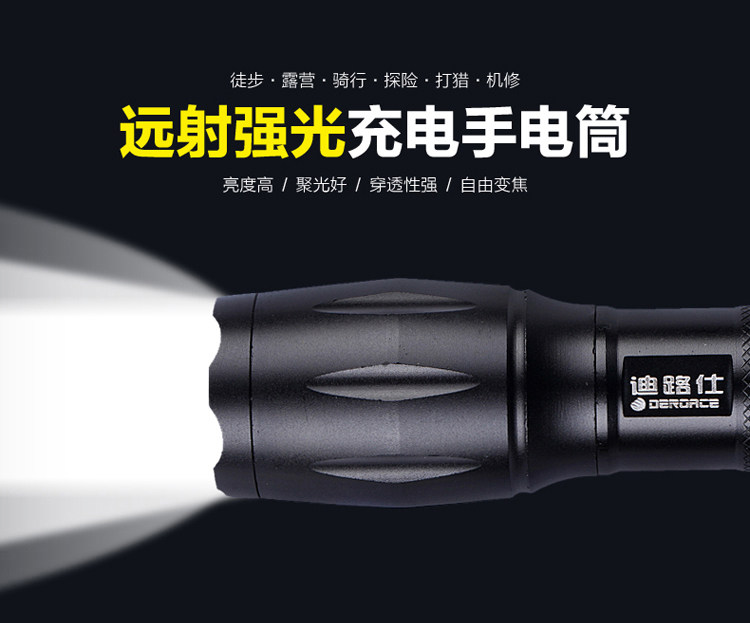 Eclairage pour vélo DEROACE - phare - Ref 2398022 Image 8