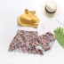 Áo tắm Hàn Quốc nữ cảm giác bảo thủ ba mảnh bikini nhỏ nước hoa kiểu váy xẻ ngực mỏng tập hợp áo tắm bikini 2 mảnh màu đen Bộ đồ bơi hai mảnh
