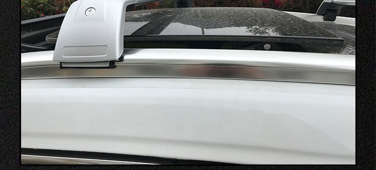 Buick Angwei xe đặc biệt giá nóc xe hợp kim nhôm giá đỡ thanh ngang với khóa và thanh xà - Roof Rack giá nóc xe ô tô tải