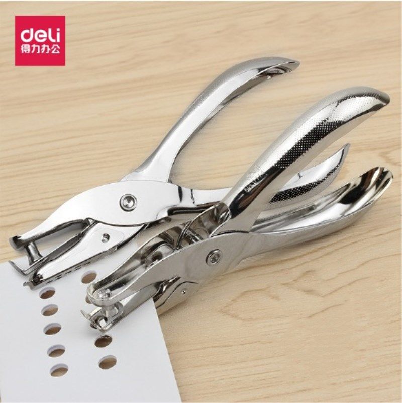 Powerful single-hole punching machine hand-held punching pliers manual special puncher kindergarten diy production tool