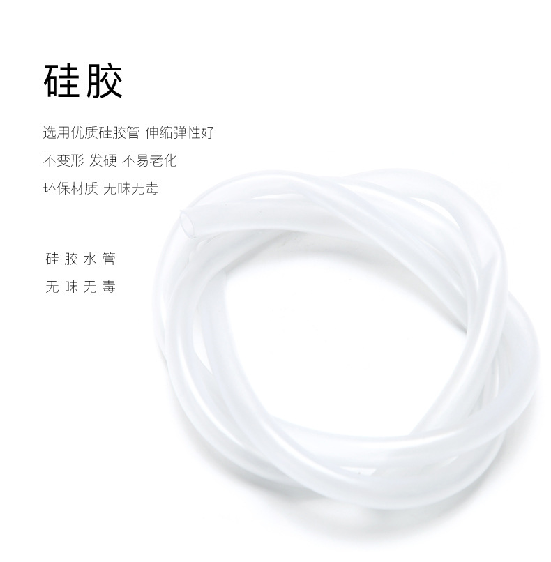 Khay trà cống với hút bóng silicone hose bàn trà outlet ống với đầu đồng bàn cà phê dưới ống nước phụ kiện trà