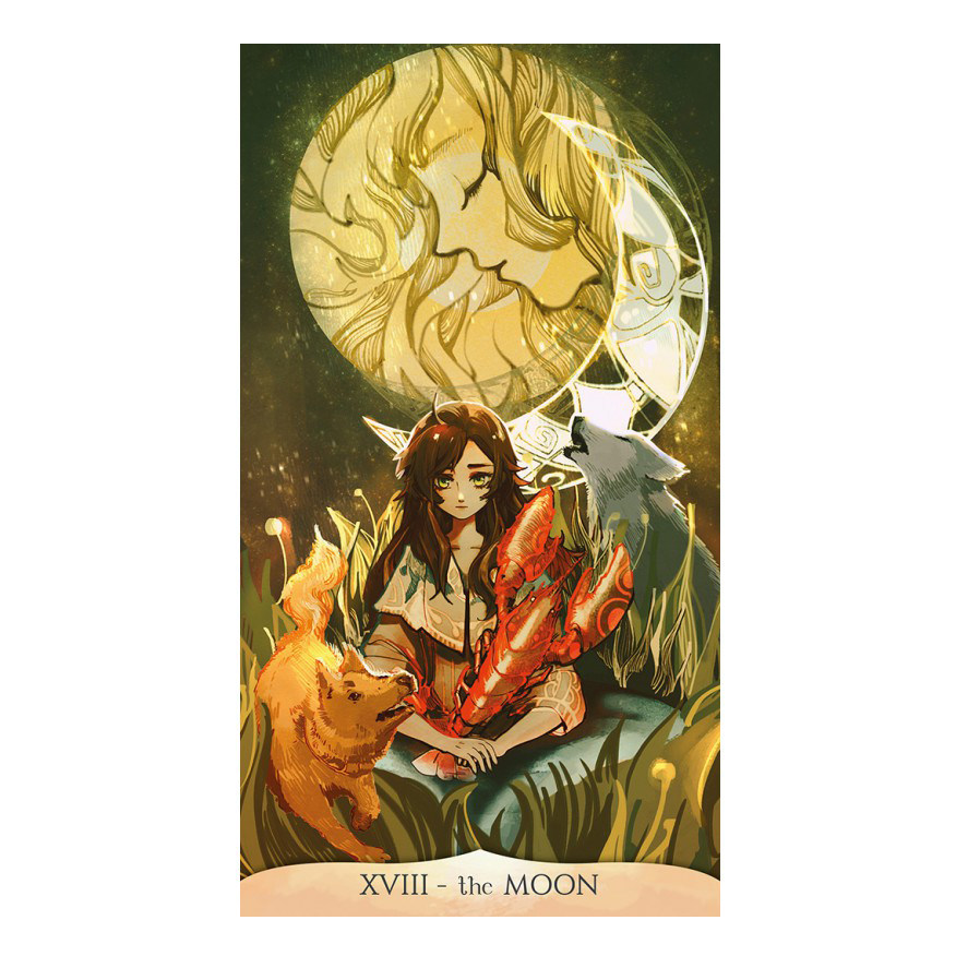 进口正版 现货传统漫画塔罗牌traditional Manga Tarot