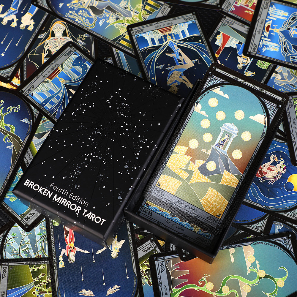 (Genuine Spot) Broken Mirror Tarot's fourth edition of the fifth edition of Broken Mirror Tarot V-Taobao