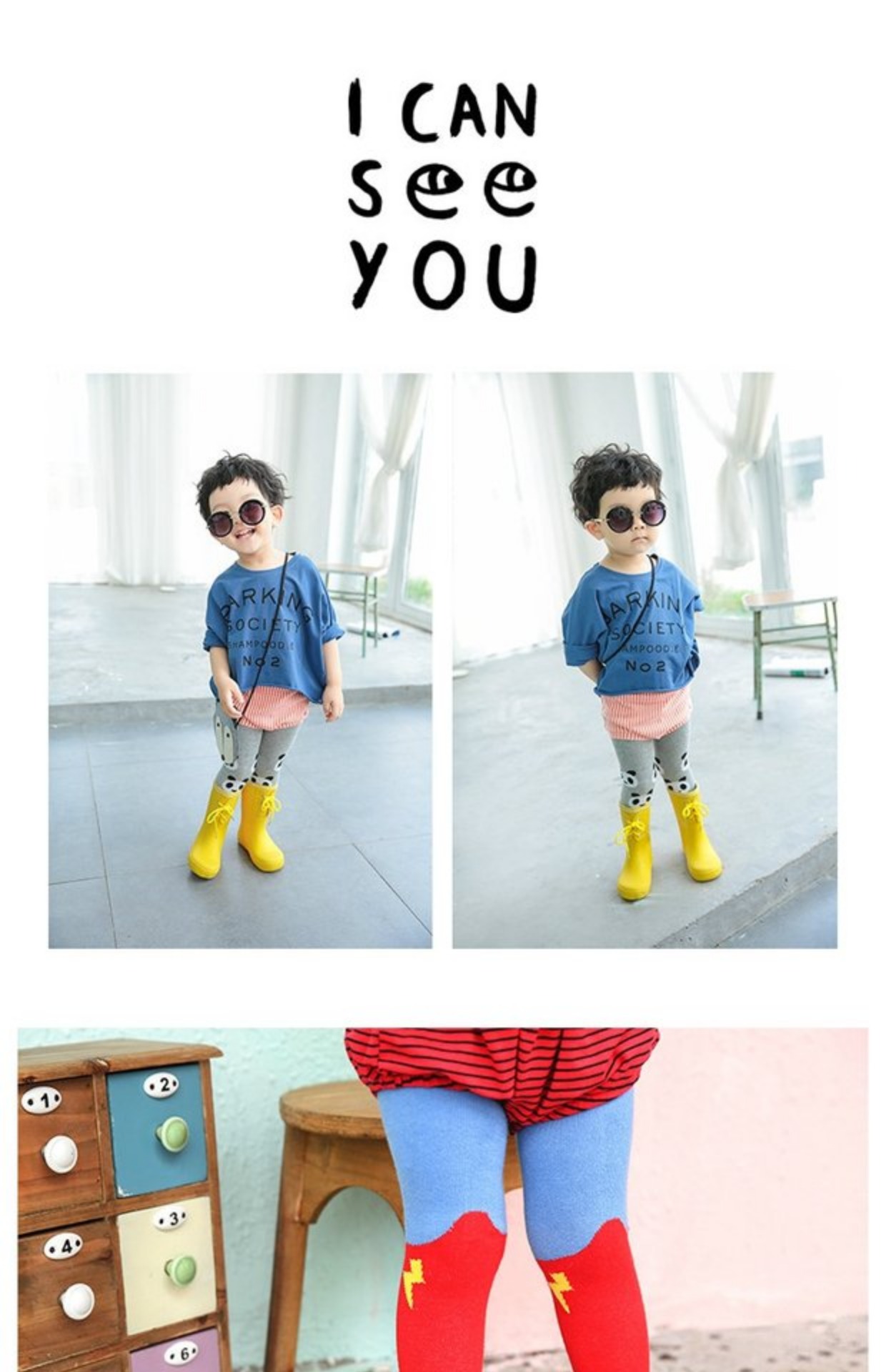 Vớ trẻ em mùa thu và mùa đông cotton cho bé trai sơ sinh Vớ xà cạp 0-1-3 tuổi Cô gái và trẻ em quần lót tất chống trơn cho bé