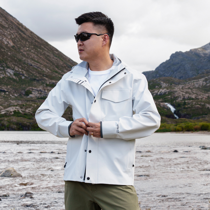 【260101013】Limited Event Authorized Urban Outdoor Waterproof Breathable Jacket for Men