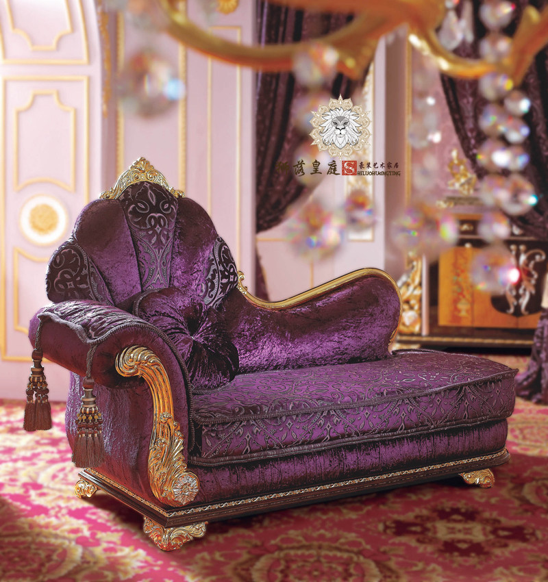 Eurostyle Noble Princess Chair New Ancient Postmodern Palate Princess Chair Beauty Tatami Bed Living-room Casual Chair Your Princess Bed Deck Chair-Taobao