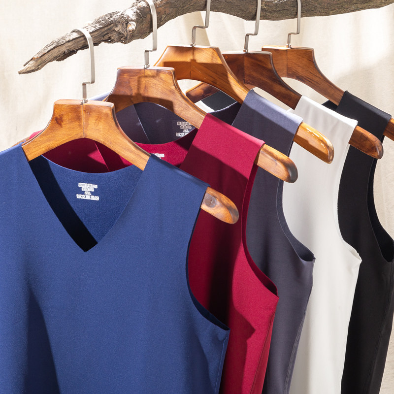 No-scratches warm vest men plus thin suede Heating Mill Hair Thin AUTUMN WINTER TIGHTS