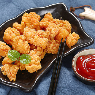 Chunxue food burst chicken rice flower 2kg frozen semi -product fried snacks salt crispy chicken casual chicken nugget