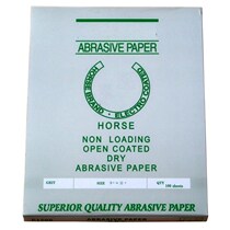 Dry sandpaper sanding sandpaper coated sandpaper white sand coarse sandpaper woodworking sandpaper HORSE BA-11