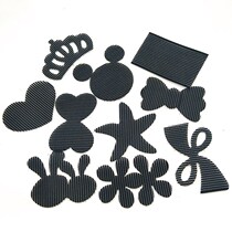 Magic hair stickers headgear hair accessories sweet stickers large personality Velcro women broken hair adult hair stickers bangs