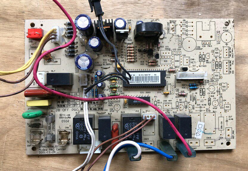 Beauty air conditioning computer board cabinet circuit board KFR-61LW Y-Q D 1 2 1 Q-MAIN Q-DISPL