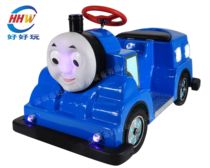 Square Pleasure Equipment New Electric Little Train Thomas Parent-child Touch Car Electric Bottle Car Dynamic Music