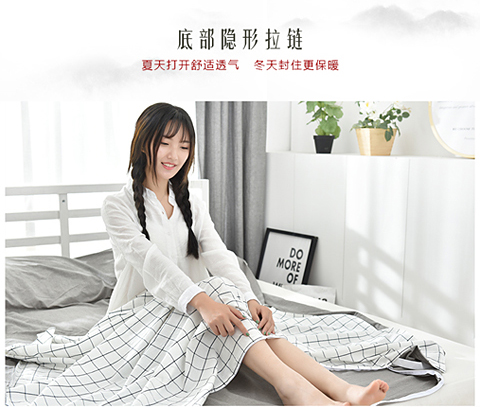 Giặt bông khách sạn du lịch giường du lịch bẩn túi ngủ xách tay cotton chống bẩn tấm chăn người lớn túi ngủ hàn quốc cho bé