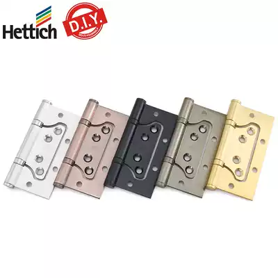 German Hetishi stainless steel flat opening hinge 4 inch hinge door and window folding hinge free slotting child hinge