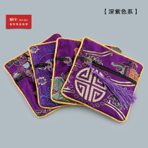 Deep purple series zipper bag bag jewelry bag jewelry bag jewelry bag bag bag bag zipper bag