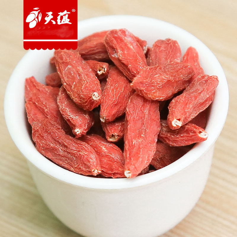 High-quality sulfur-free Ningxia wolfberry new head stubble handmade selection of large fruit 500g extra large particles Zhongning Gou wolfberry