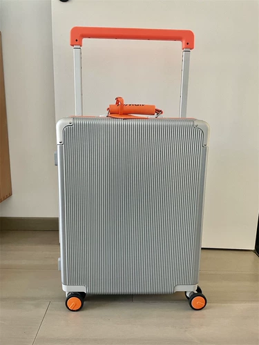 Элегантный чемодан, универсальная багажная тележка подходит для мужчин и женщин, 20 дюймов