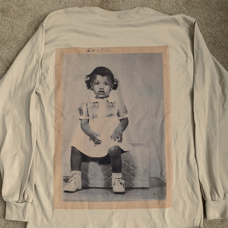 Kanye West Donda Atl Exclusive Tee Album Portrait Merchandise Long-Sleeve T-Shirt