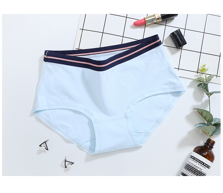 Mùa thu và mùa đông cô gái mới sinh viên cotton đồ lót nữ quần lót thể thao quần short thoáng khí mềm mại quần short 4028 quan lot khe nam