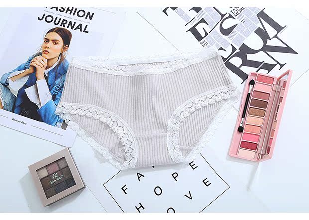 Mùa hè sản phẩm mới gợi cảm eo thấp của phụ nữ túi đồ lót hông kích thước lớn tóm tắt cô gái ngọt ngào quần short sinh viên mỏng 618 quần lót cạp cao