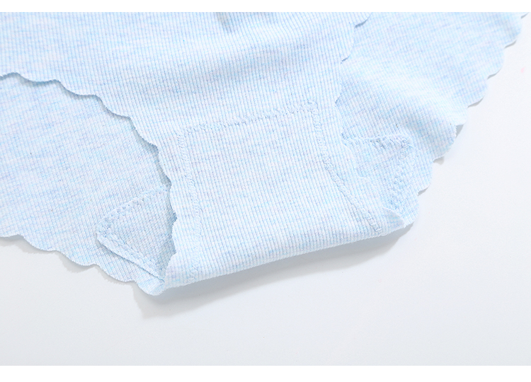 Căng lớn mềm breathable màu bông đồ lót của phụ nữ eo túi hip tóm tắt liền mạch quần short b8173