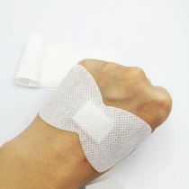 Non-woven fingertip butterfly Band-Aid breathable white band-aid portable butterfly heel wear 50 pieces