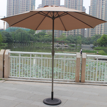 Outdoor parasol Big sun umbrella Advertising umbrella Outdoor stall umbrella Umbrella Garden folding large and medium column umbrella Beach umbrella