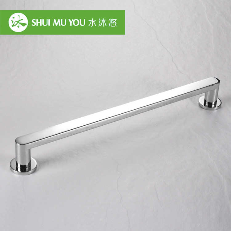 Water Body Wash High End Stainless Steel Towel Rod Free Nail Single Rod Makeup Room Bathroom Hardware Pendant Q03 Mirror Light Wire Drawing