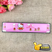 Phim hoạt hình đôi hàng kèn Harmonica trẻ em mới bắt đầu chơi nhạc cụ chơi giai điệu piano sinh viên bé trai bé gái đồ chơi đàn gỗ cho bé