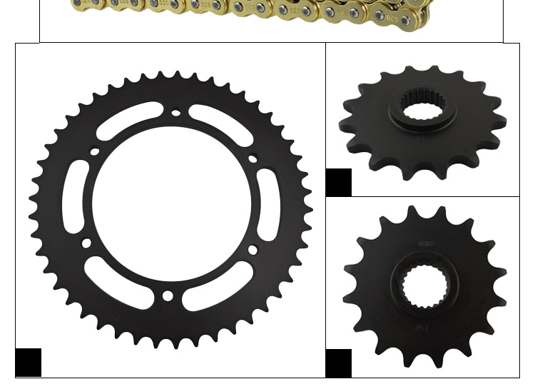 BMW BMW F650GS BMW 650 / F650 ST650 Apulia 650 kích thước tấm bánh răng - Xe máy Gears 	nhông dĩa xe máy	