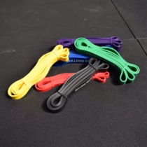 Latex tension belt Elastic belt Latex ring Resistance training anti-resistance flat rubber band ring Latex tension ring Fitness belt