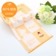 Jie Ya bông khăn phim hoạt hình dễ thương chút trẻ em bông khăn thấm khăn con bé mặt thân thiện với da - Khăn tắm / áo choàng tắm