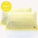 Jie Li Ya Gối Cotton dày để tăng hoạt hình dễ thương thấm nước mềm mại bốn mùa khăn gối thoáng khí