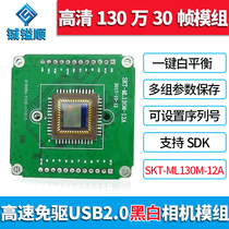SKT-ML130M-12A black and white surveillance camera barcode scanning industrial detection text recognition camera