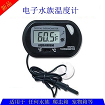 LED digital display electronic thermometer high precision pet aquarium fish tank sea water tank seafood Pond Culture water temperature meter
